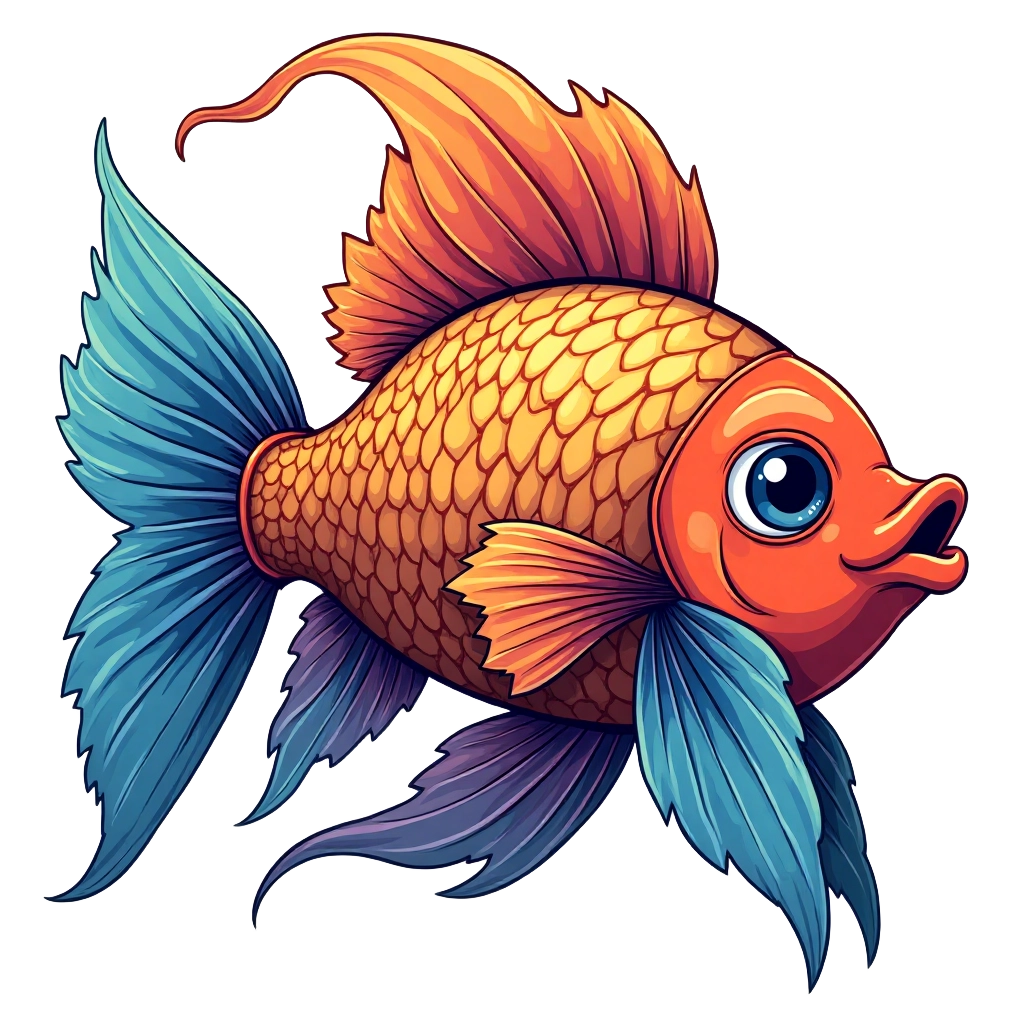 Colorful Fantasy Fish